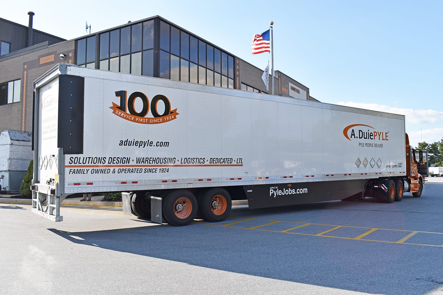 Celebrating 100 Years of Supply Chain Excellence | A. Duie Pyle