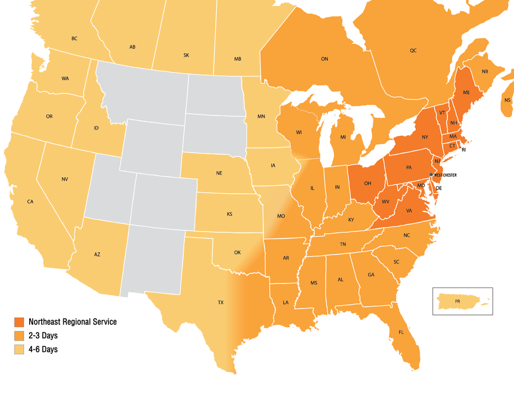 LTL transit time map