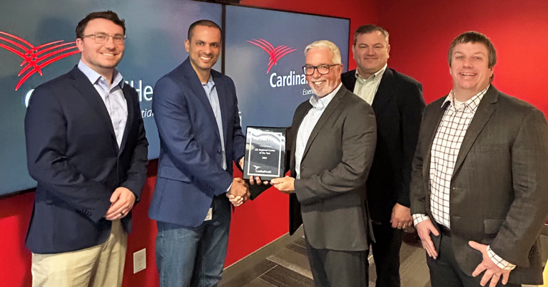 A. Duie Pyle Recognized as Cardinal Health Carrier of the Year